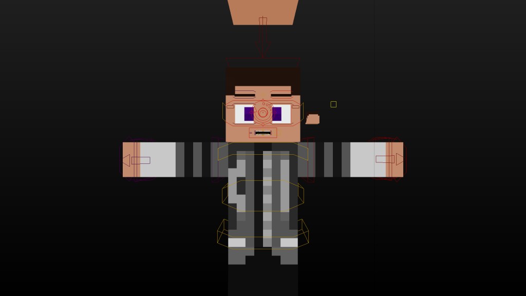 Minecraft rig (FREE) preview image 1